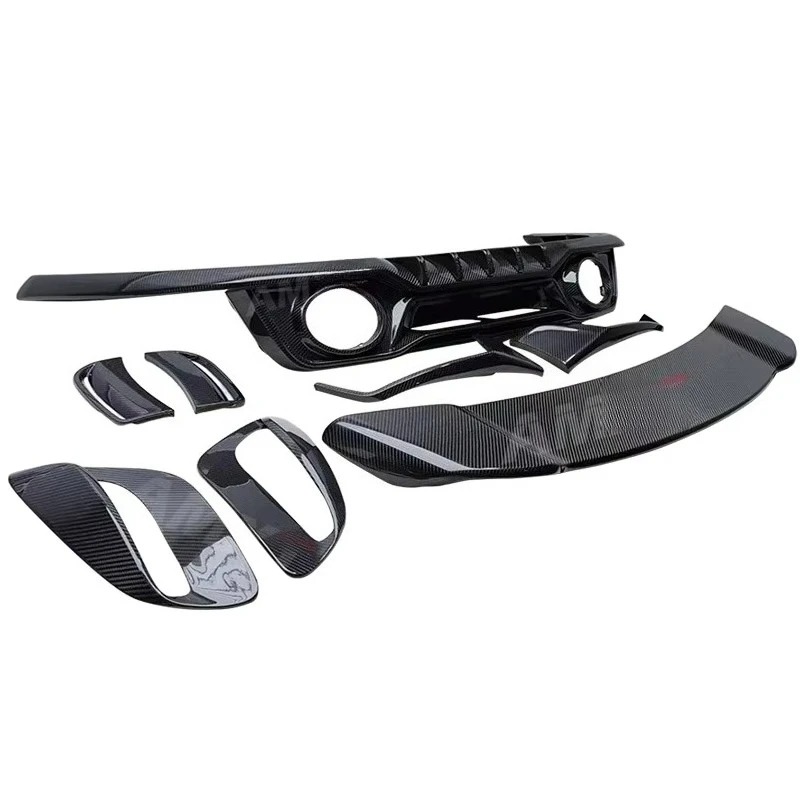 Turbo S Techart Kits for  911/992 Excellent Quality Fast Delivery Dry Carbon Fiber Front Bumper Side Skirt Diffuser Wing